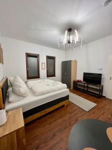 TV a/nebo společenská místnost v ubytování Sahara Hosting Apartments Nürnberg City Room 3 + 28 fotografií