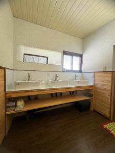 Koupelna v ubytování Amigo guest house