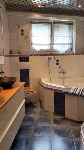 Koupelna v ubytování Appartement Lehnbach