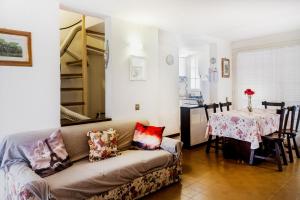 Χώρος καθιστικού στο Villetta Indipendente Castiglione