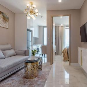 Un televizor și/sau centru de divertisment la Copacabana luxury Jomtien