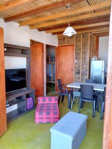 TV a/nebo společenská místnost v ubytování Casa Buena Vista