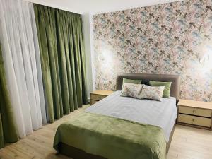 Ένα ή περισσότερα κρεβάτια σε δωμάτιο στο Morning Calm