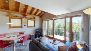 Posezení v ubytování Apartment See Rosa 3 5