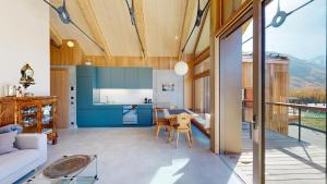 Dapur atau dapur kecil di Apartment Julier Nouva