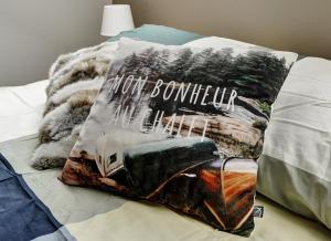 En eller flere senge i et værelse på 35 chemin du Hameau 43