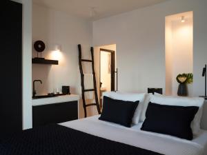 Katil atau katil-katil dalam bilik di Absolute Paradise Santorini