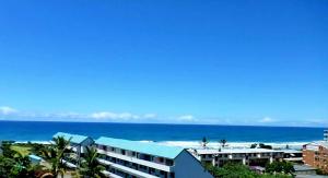 a view of the ocean from a hotel at Ithaca 9 Margate in Margate