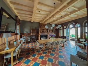 TV a/nebo společenská místnost v ubytování Ker nelly