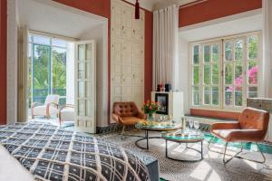 Posezení v ubytování Dar Rhizlane, Palais Table d'hôtes & SPA