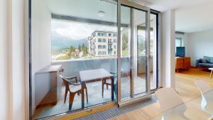 Χώρος καθιστικού στο Apartment Laret Sur Via