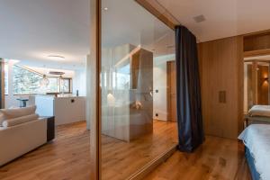 Postel nebo postele na pokoji v ubytování Apartment Mira Lej