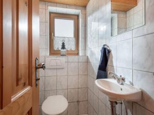 Kúpeľňa v ubytovaní Am Bauernhof