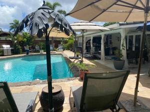 Bazén v ubytování Wilton Manors A Mens Oasis nebo v jeho okolí