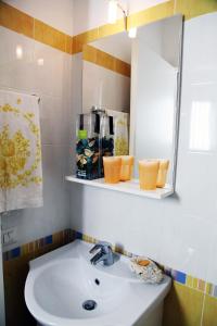 Kylpyhuone majoituspaikassa Casa Trinacria Taormina