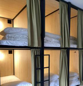 Postel nebo postele na pokoji v ubytování TREND HOUSE hostel