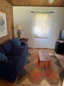 Χώρος καθιστικού στο Pousada do Café - Chalés 3, 4, 5 e 6 - São Sebastião da Grama