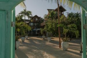 Zahrada ubytování Aldea Kuká, Luxury Eco Boutique Hotel