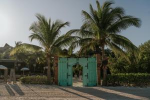 Zahrada ubytování Aldea Kuká, Luxury Eco Boutique Hotel
