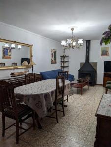 Posezení v ubytování Casa Rural Villagarcia