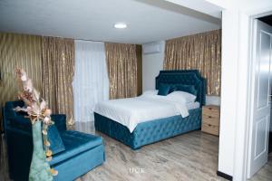 Postel nebo postele na pokoji v ubytování Motel Krajina