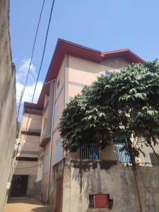 a building with a tree in front of it at Appartement luxueux Ngousso Yaoundé in Yaoundé +8 photos