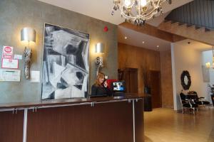 Lobbyn eller receptionsområdet på Don Agustin