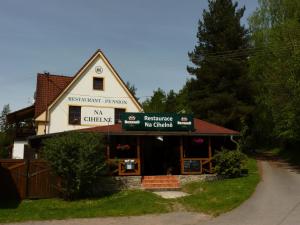 Das Gebäude in dem sich das Gasthaus befindet