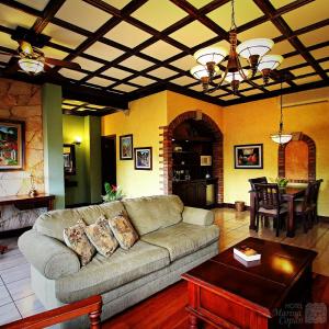 พื้นที่นั่งเล่นของ Hotel Marina Copan