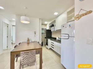 مطبخ أو مطبخ صغير في Beach Way | Porto das Dunas - CE