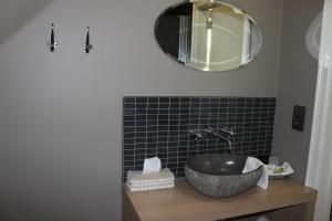 Koupelna v ubytování B&B de Rijcke Rust