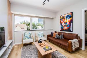 Posezení v ubytování Seabreeze Apartment