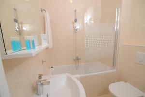 Kúpeľňa v ubytovaní Amaros Apartment
