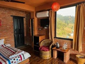 Postelja oz. postelje v sobi nastanitve Nar-Bis Hotel