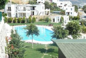 Bazén v ubytování Bodrum Yalıkavakta Lüx Villa nebo v jeho okolí