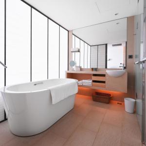 Koupelna v ubytování Hotel COZZI Zhongshan Kaohsiung