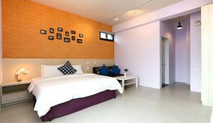 Postel nebo postele na pokoji v ubytování Happiness 210 B&B