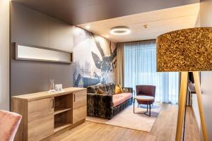 Posedenie v ubytovaní Hotel zum Schwanen - Appartement 1