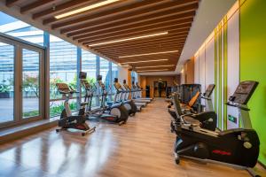 Fitness centrum a/nebo fitness zařízení v ubytování Element Suzhou Science and Technology Town