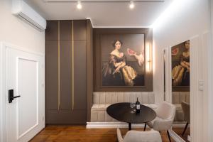 Χώρος καθιστικού στο Merchants - Apartamenty Kupieckie with free parking