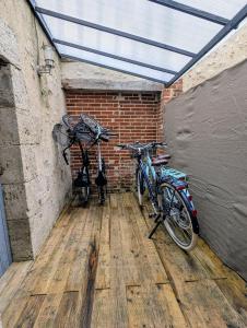 Vélo sur le terrain de l'établissement Appartement au cœur du centre ville de Blois ou dans les environs