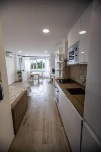 Η κουζίνα ή μικρή κουζίνα στο Luxury Apartment 30m from beach