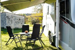 Zahrada ubytování Camper Istra