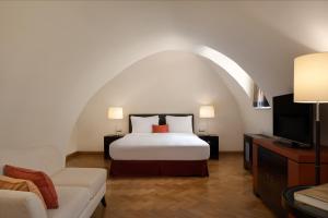 Posteľ alebo postele v izbe v ubytovaní Mandarin Oriental, Prague