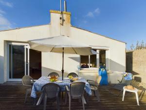 Αίθριο ή υπαίθριος χώρος στο Maison pour 5 - 100m de la plage