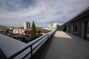 Balkón nebo terasa v ubytování The City Zug Apartments