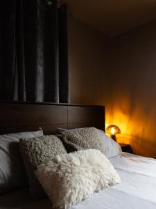 Postel nebo postele na pokoji v ubytování Luxury Studio Apartment - Belfast - Dundonald + 31 fotografií