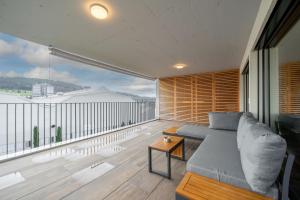 Balkón nebo terasa v ubytování Swiss Suites - Menziken