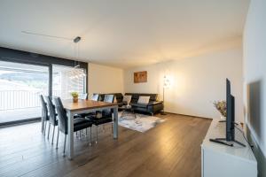 TV a/nebo společenská místnost v ubytování Swiss Suites - Menziken