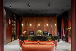 Posezení v ubytování Flaner Hotel, WorldHotels Crafted